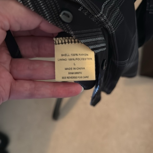 Love Notes Dress black plaid size large - Picture 5 of 5